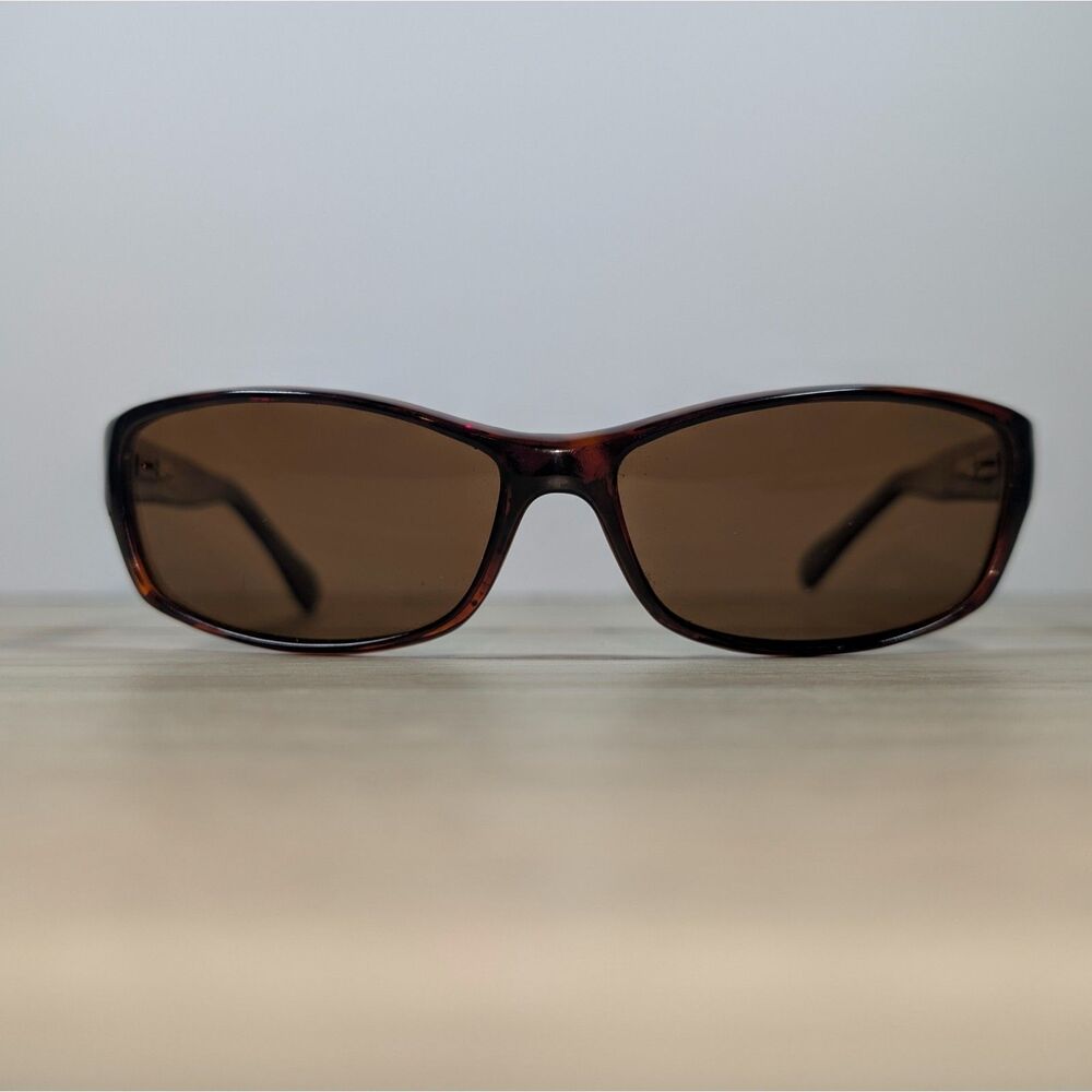 Foster Grant Advice Polarized Sunglasses Brown Tortoise Frame Unisex UV